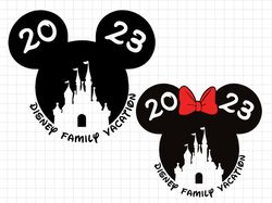 bundle family vacation svg, family trip 2023 svg, magical kingdom svg, family vacation 2023 svg, png cricut sublimation