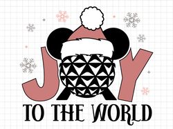 joy to the world svg, magic castle christmas svg png, mouse christmas svg, family vacation svg, christmas frie