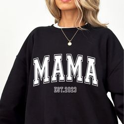 mama est 2023 svg png, mama varsity svg, mama white svg, mama png, varsity mama svg, mama 2023 svg, mom life svg, arched