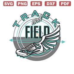 track and field design! eps, jpeg, pdf, png, *new* svg and dxf t-shirt graphics, track lo