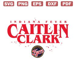 caitlin clark indiana fever wnba team svg