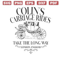 colins carriage rides take the long way svg