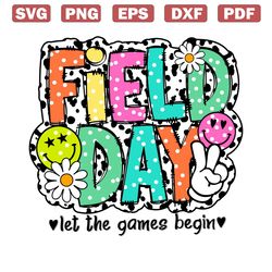 field day let the games begin svg