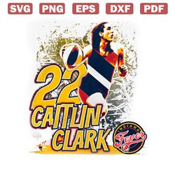 retro 22 caitlin clark indiana fever png