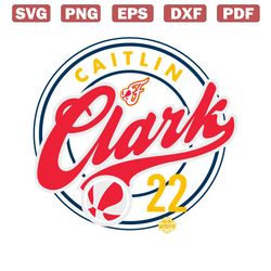 caitlin clark 22 wnbpa indiana fever player svg