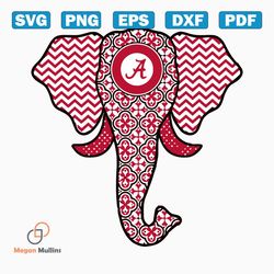 retro bama football ncaa team svg