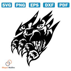 panther scratch svg | claw scratch svg | panther claw svg | panther svg | panther decals | panther animal svg