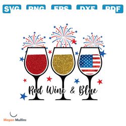 red wine blue png, patriotic wine glass 4th of july png, fourth of july t shirt design, independence day png, sublimatio