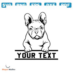 French Bulldog Svg, Frenchie Svg, French Bulldog Clipart, Bulldog Svg, French Bulldog Cricut, Frenchie Vector