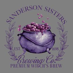sanderson sisters brewing co premium witchs brew png