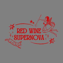 red wine supernova chappell roan svg digital download files