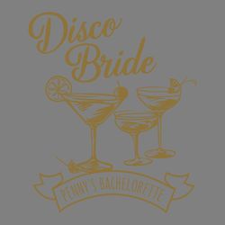 disco bride bachelorette custom bachelorette party bride name group party favor svg