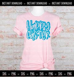 happy easter svg, easter svg, easter png, easter shirt for girls, cute easter shirt, vinyl, cricut, digital design, east