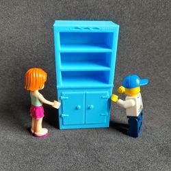 miniature cupboard 1:24 scale 3d model