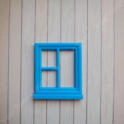 miniature window 1:24 scale 3d file