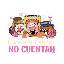 christmas calories no cuentan svg