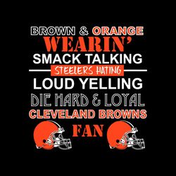 smack talking browns fan svg cricut digital download