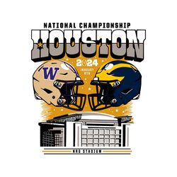 national championship houston college football 2024 svg