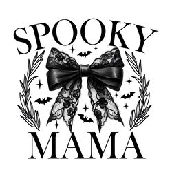 spooky mama coquette halloween png digital download files