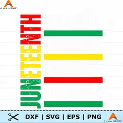 juneteenth breaking every chain since 1865 svg