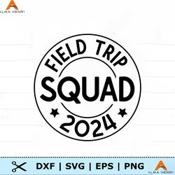 field trip squad 2024 circle svg