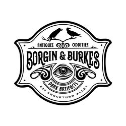 borgin burkes svg digital download files