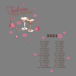 sabrina espresso on tour 2024 short n sweet svg