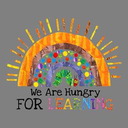 we are hungry for learning png digital download files