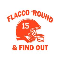 helmet 15 flacco round and find out svg digital download