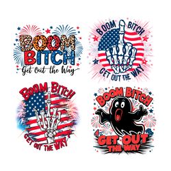 boom bitch get out the way svg png bundle