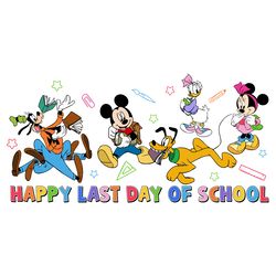 happy last day of school disney friends png