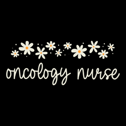 floral oncology nurse cancer awareness svg