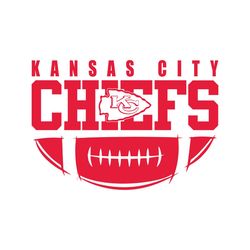 retro kansas city chiefs football svg