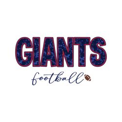 giants football svg digital download