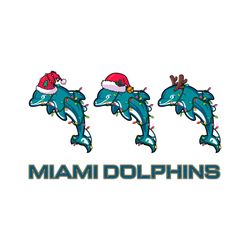 merry christmas miami dolphins svg