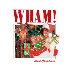 vintage last christmas wham and andrew ridgeley png