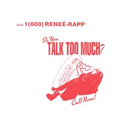 do you talk too much renee rapp tour 2023 svg
