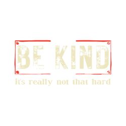 be kind its really not that hard svg