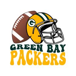 green bay packers helmet football svg digital download