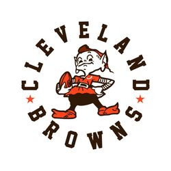 cleveland elf browns football svg digital download