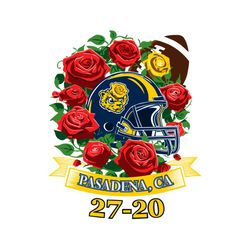 michigan rose bowl 2024 svg cricut digital download