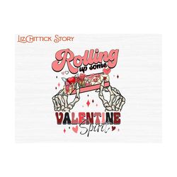 rolling up some valentine spirit png, sweet valentines png, valentine cupid png, valentines gift, happy valentines day,couple valentine gift