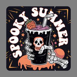 spooky summer skeleton hand png digital download files