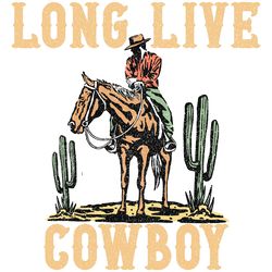 long live cowboy png download digital download files
