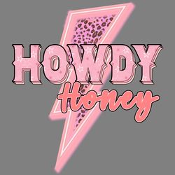 howdy honey png instant download digital download files