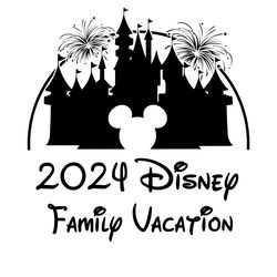 2024 family vacation disney trip png digital download files
