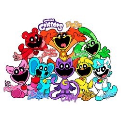 poppy playtime chapter 3 smiling critters png