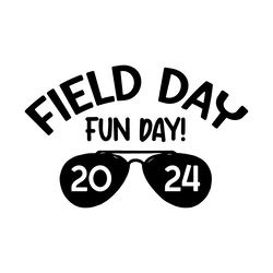 field day fun day 2024 glasses svg digital download files