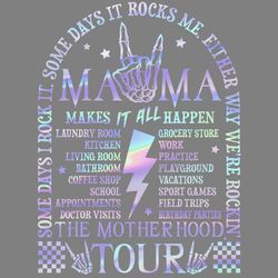 mama the motherhood tour png instant download 30