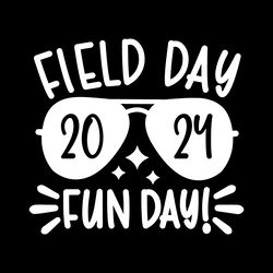 field day fun day 2024 glasses svg digital download files digital download files